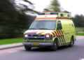 Ambulance met spoed naar A1 Egboet in Medemblik