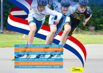 NK Skeeleren op 22 en 23 augustus in Medemblik; veel lokaal talent aan de start