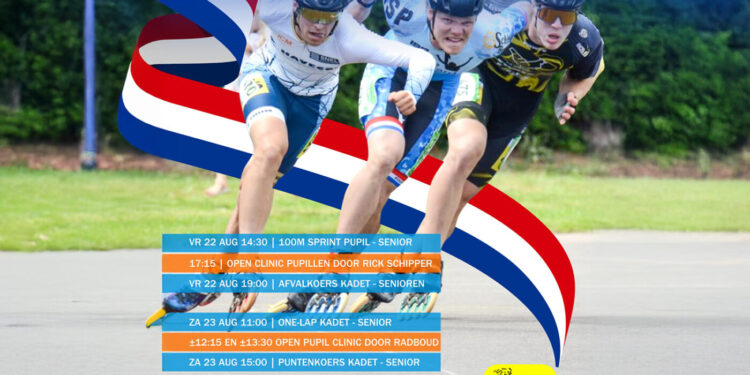 NK Skeeleren op 22 en 23 augustus in Medemblik; veel lokaal talent aan de start