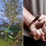 Verdachten vluchten na eenzijdig ongeval; politie houdt drie personen aan Verdachten vluchten na eenzijdig ongeval; politie houdt drie personen aan