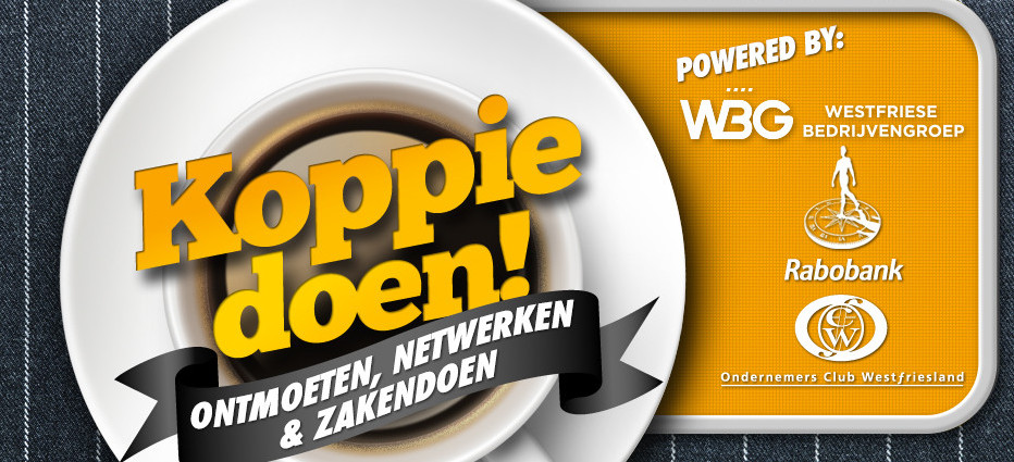 Netwerkevent Koppie Doen! in teken van ‘Zakelijk flirten na Corona’