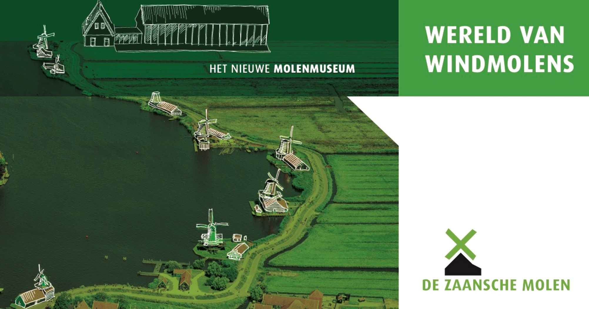 Nieuw Molenmuseum op de Zaanse Schans opent 31 juli haar deuren