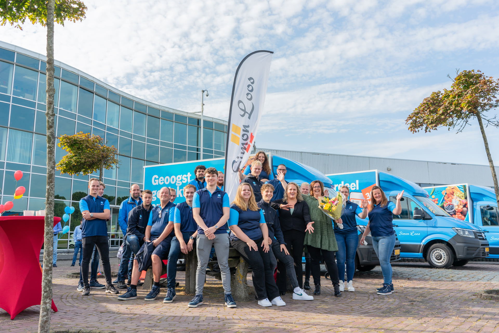 Albert Heijn opent nieuwe thuisbezorg HUB bij Simon Loos in Wognum