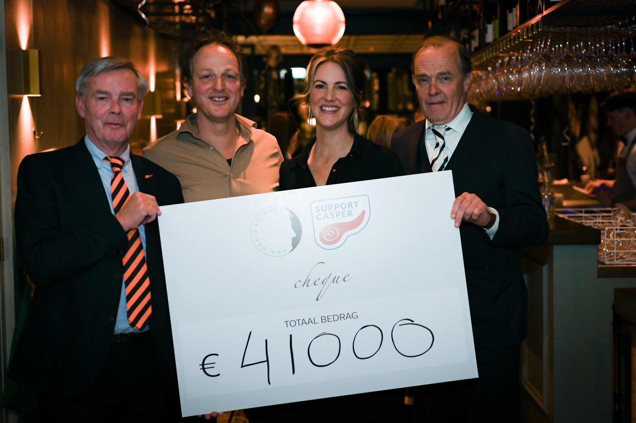 Benefietavond “Ode aan Rive” haalt €41.000 op voor goed doel