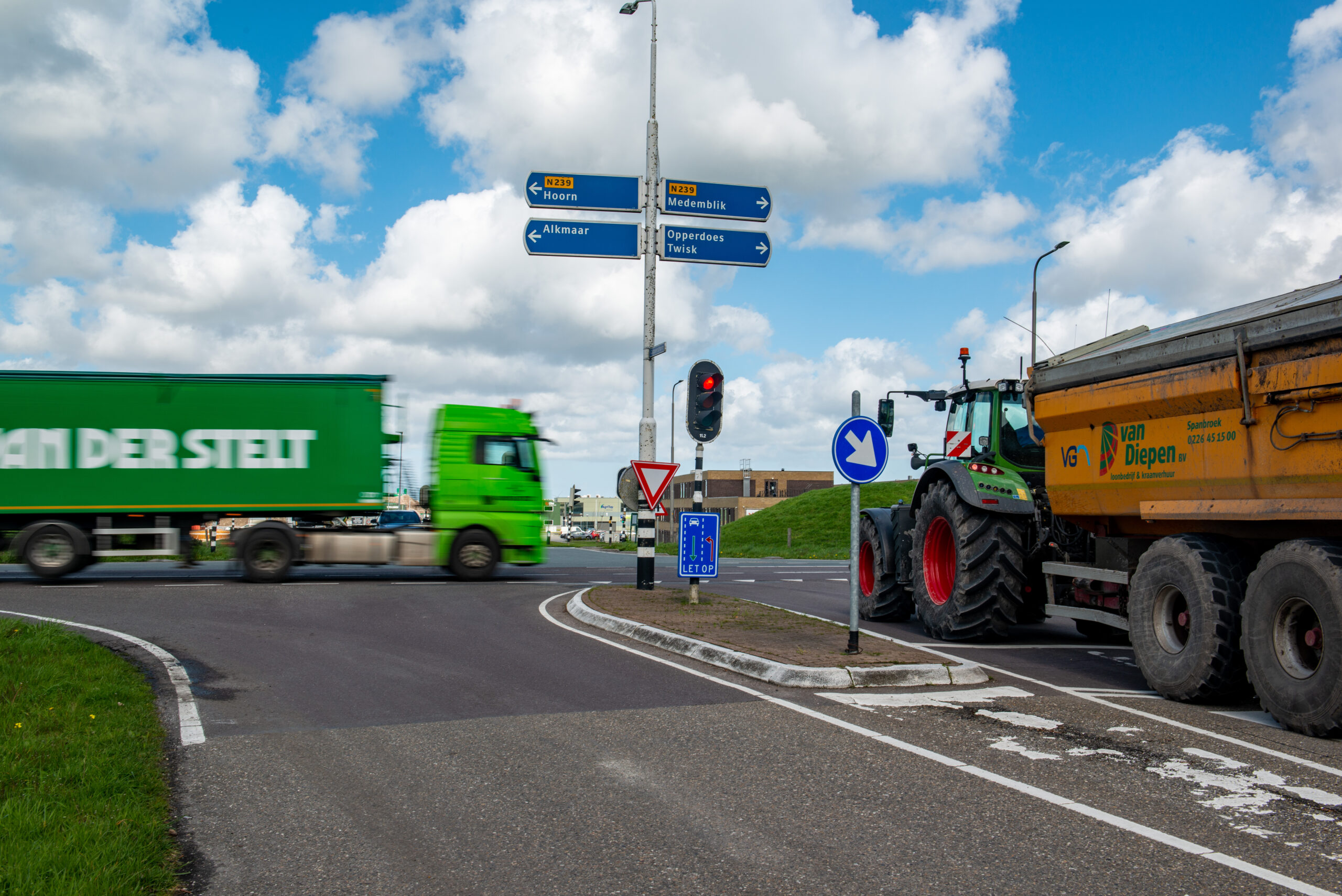 Plannen voor verbetering van wegen bij Agriport en Medemblik