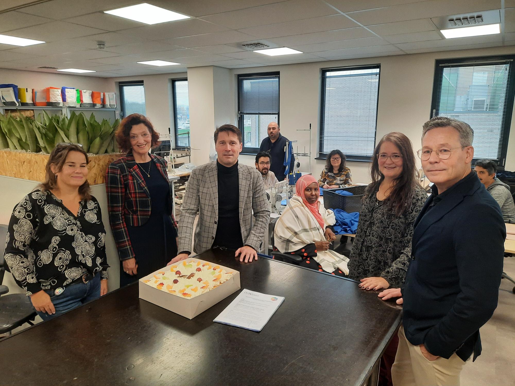 Samenwerking WerkSaam en De Waard; reshoren productie beroepskleding