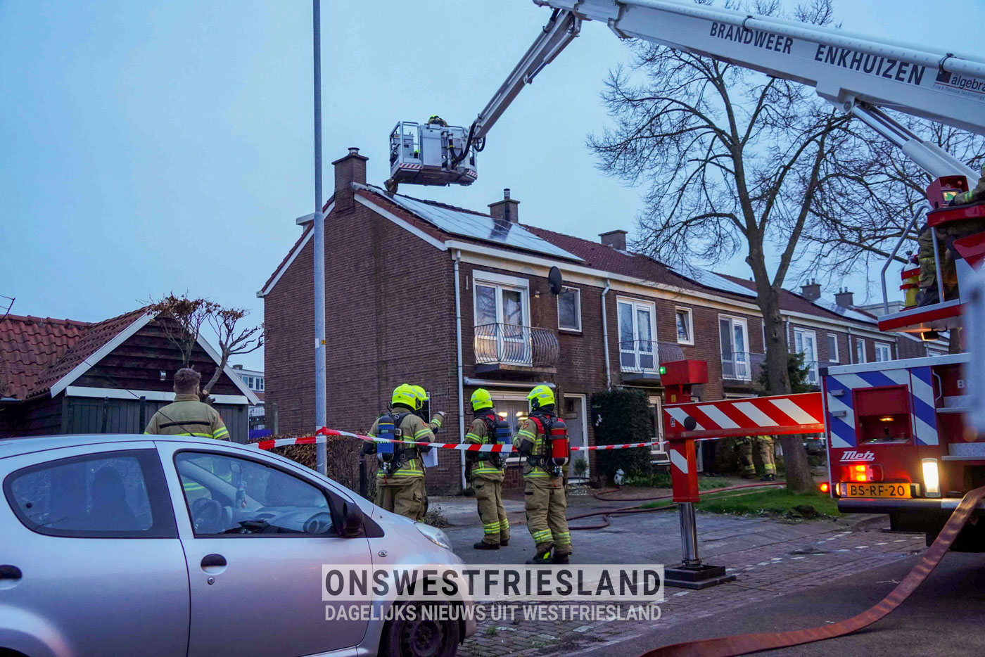 Gewonde bij korte brand in woning in Medemblik