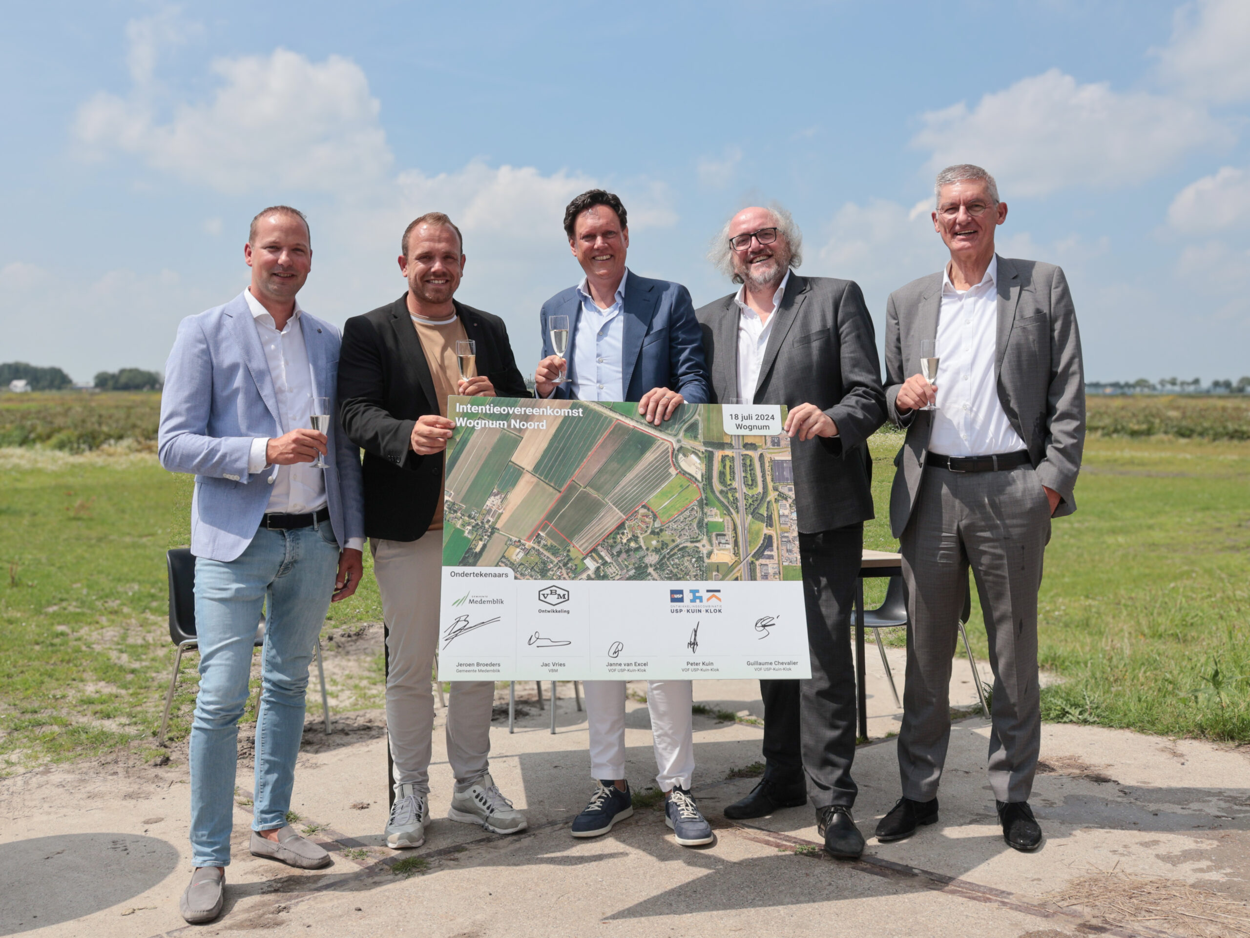 Ondertekening Intentieovereenkomst Wognum Noord