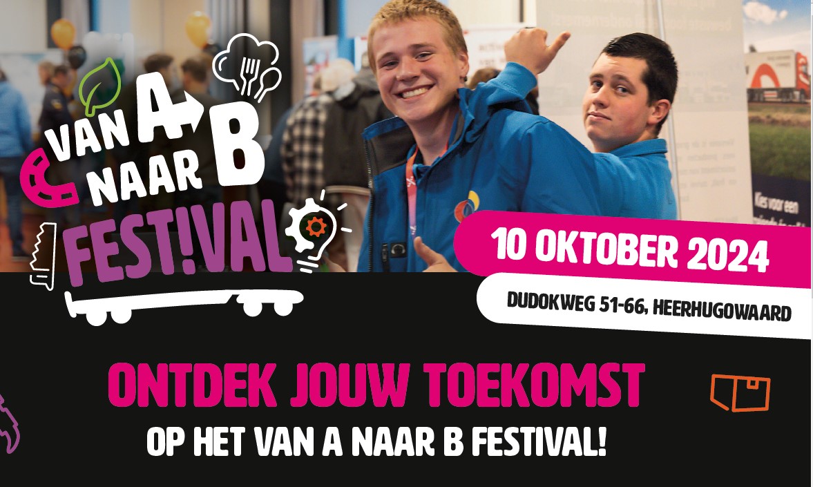 Van A naar B Festival biedt kansen voor werkzoekenden en studenten op 10 oktober