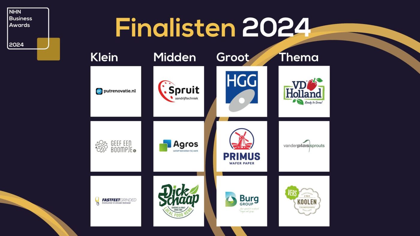 Finalisten NHN Business Awards 2024 bekend