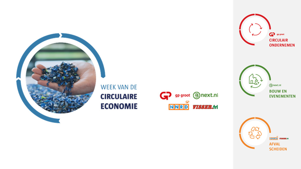 GP Groot organiseert circulaire meetups tijdens Week van de Circulaire Economie