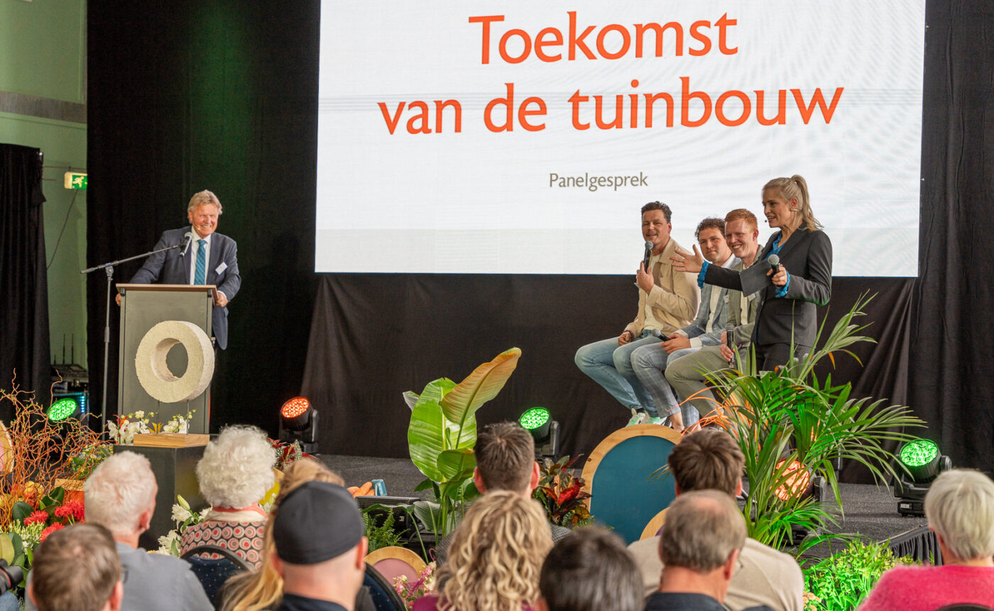Bijzondere dag voor Mike Gitzels; geen winnaar Tuinbouw Ondernemersprijs wel ontmoeting Koning
