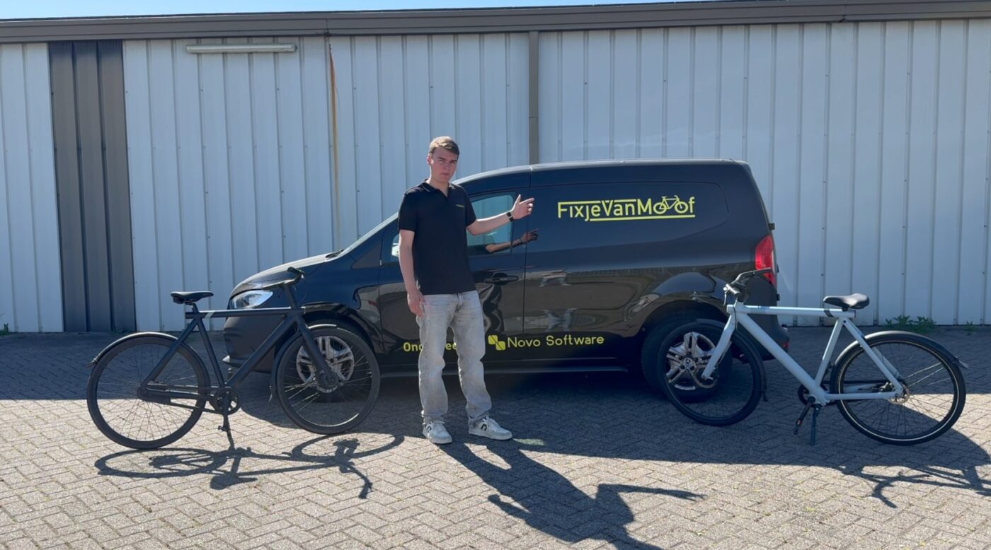 Christiaan Boukens finalist Ondernemerstalentprijs; ‘VanMoof gaf me problemen, dus loste ik ze zelf op’