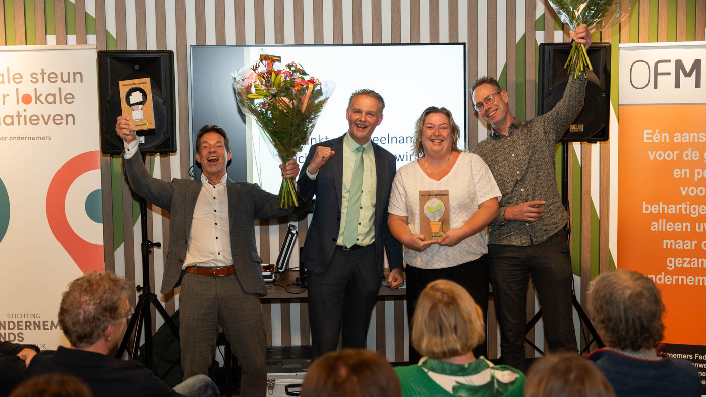 Medemblik reikt duurzaamheidsprijzen uit aan Kok Aardbeien en Ursem Modulaire Bouwsystemen