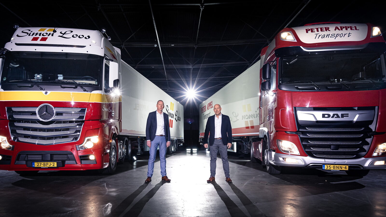 Simon Loos en Peter Appel Transport gaan fuseren